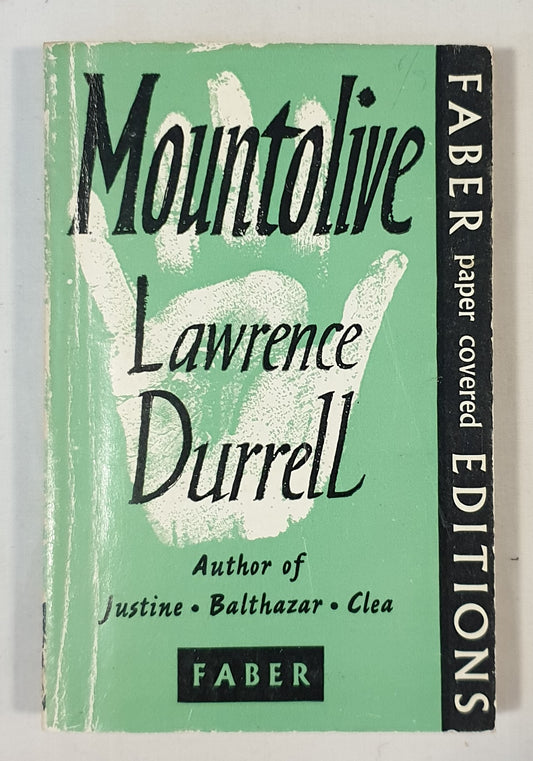 Mountolive by Lawrence Durrell