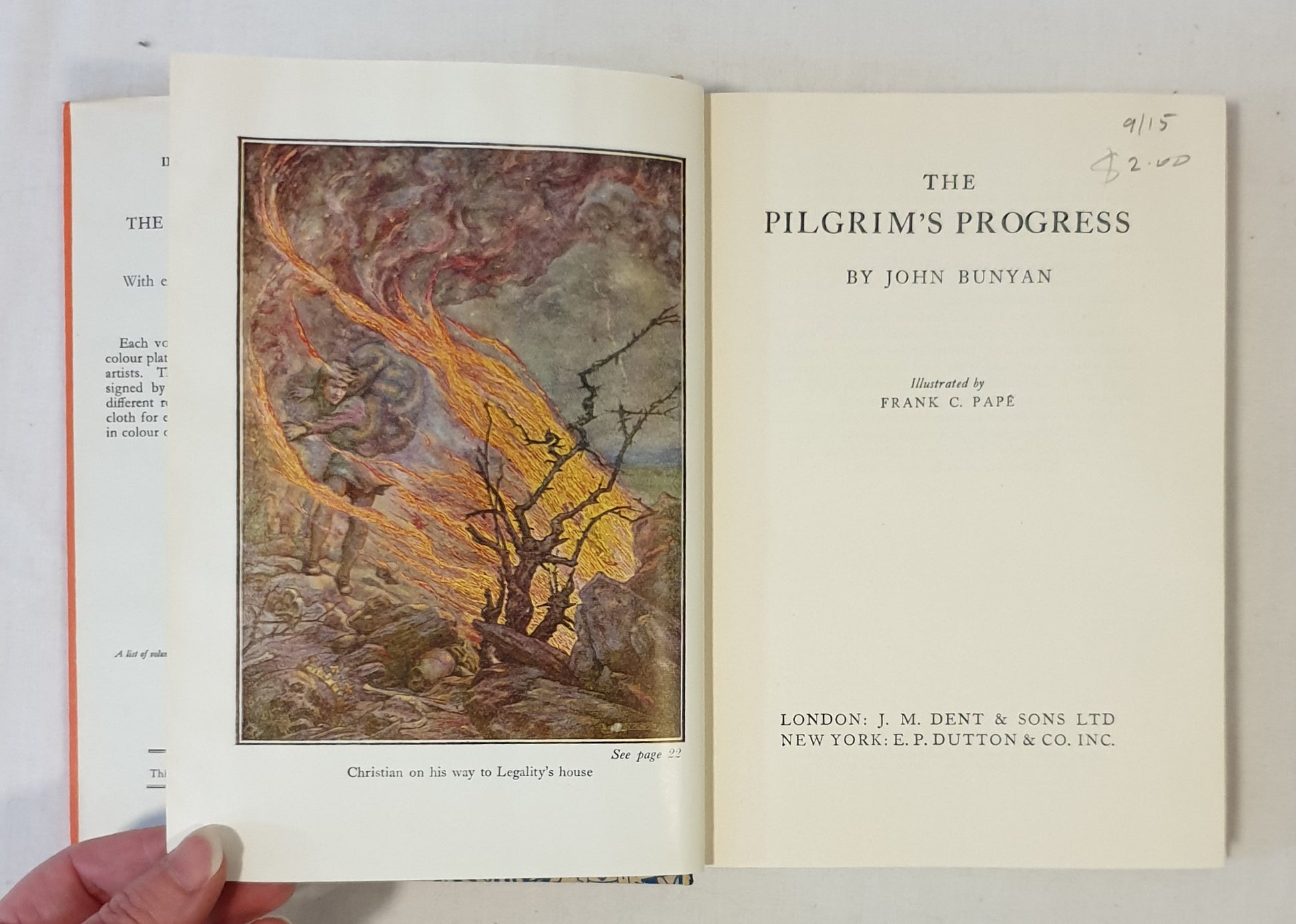 The Pilgrim's Progress  by John Bunyan  illustrated by Frank C. Pape