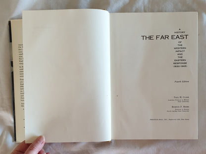 The Far East by Paul H. Clyde and Burton F. Beers