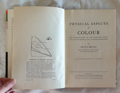 Physical Aspects of Colour by Dr. P. J. Bouma
