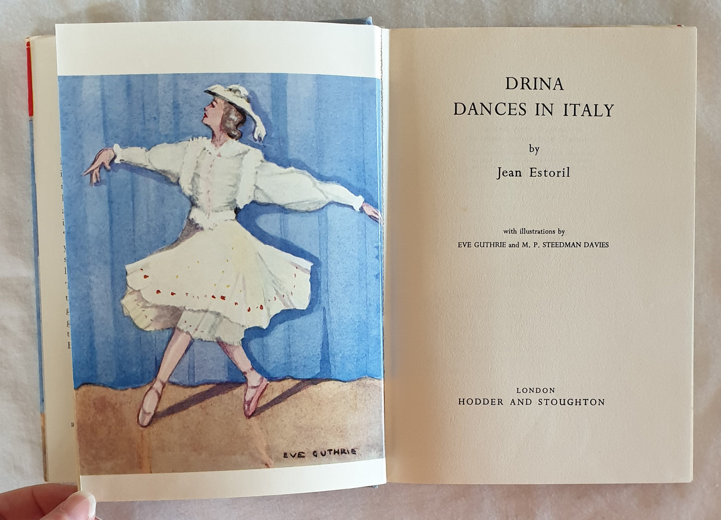 Drina Dances in Italy by Jean Estoril