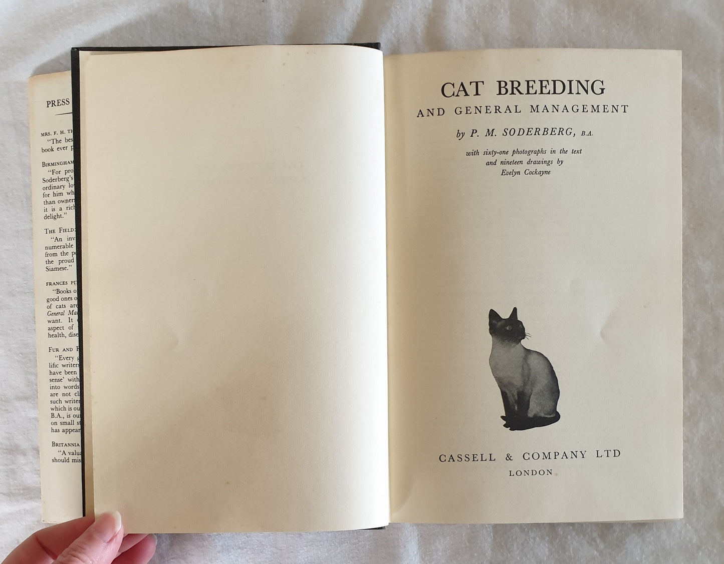 Cat Breeding and General Management by P. M. Soderberg