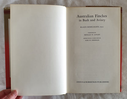 Australian Finches by Klaus Immelmann