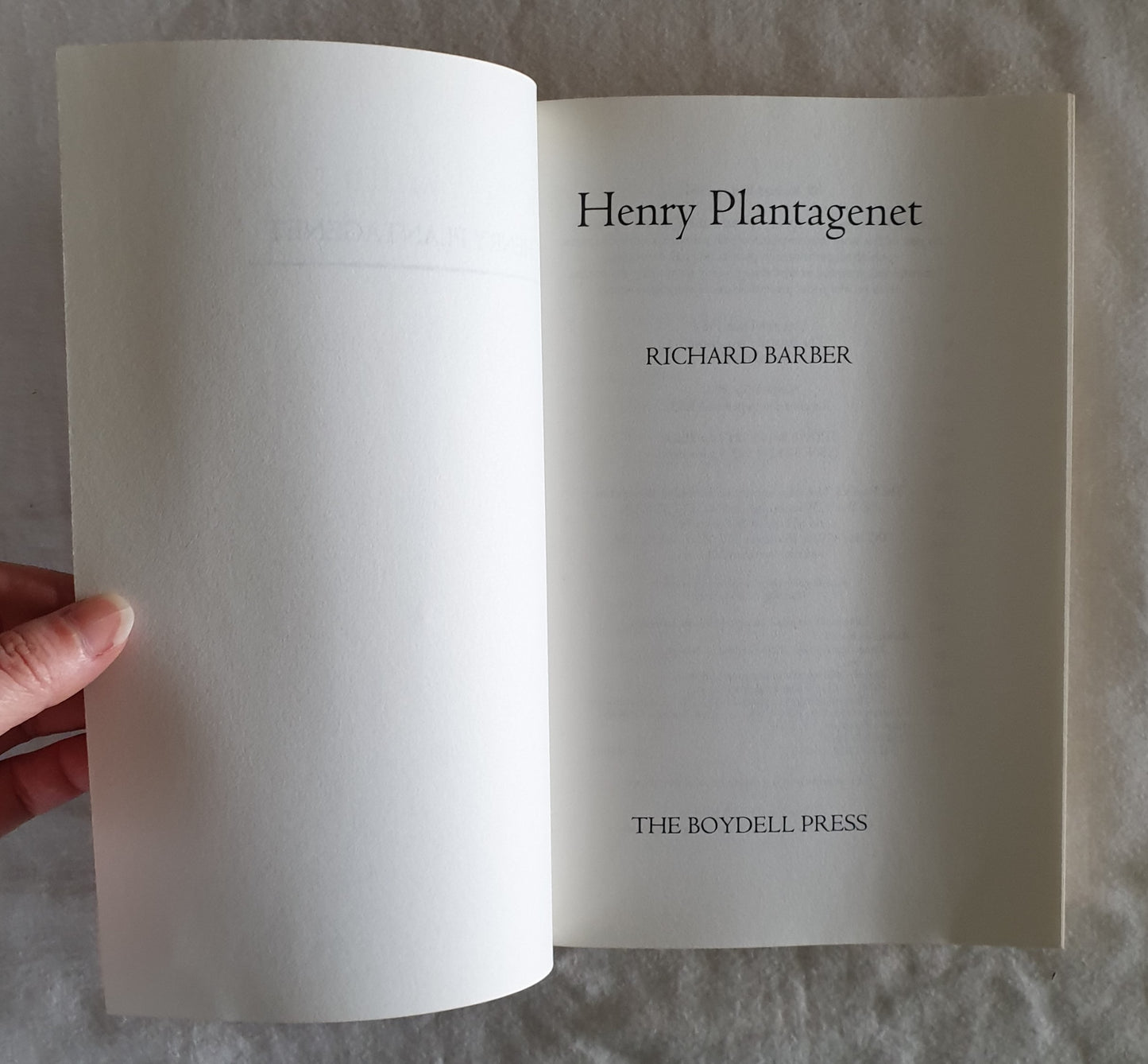 Henry Plantagenet by Richard Barber