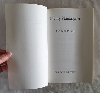 Henry Plantagenet by Richard Barber