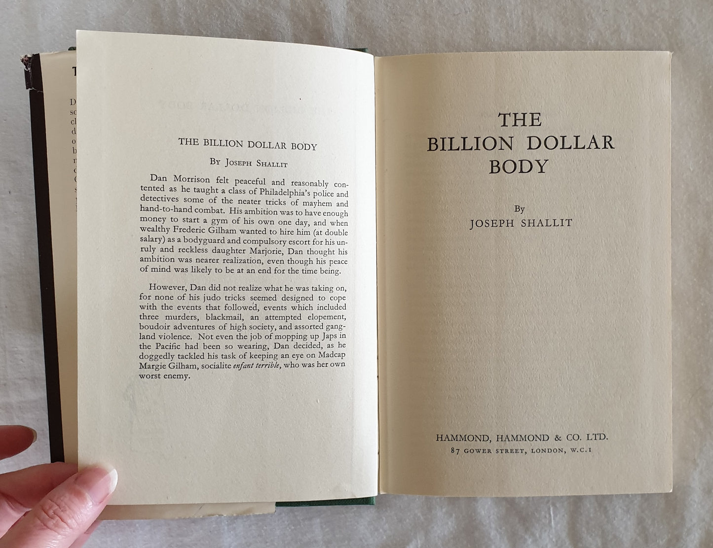 The Billion Dollar Body by Joseph Shallit