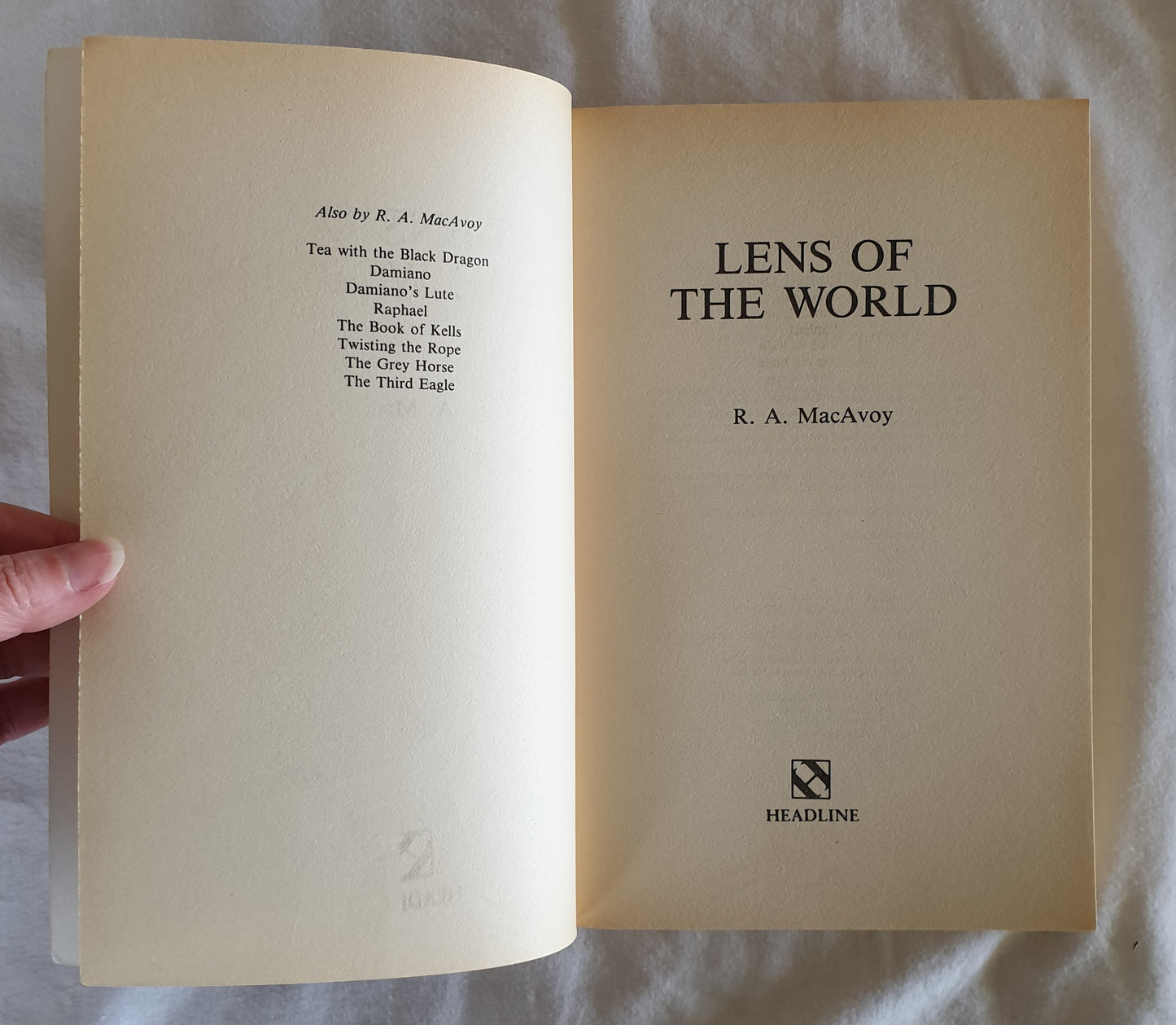 Lens of the World by R. A. MacAvoy