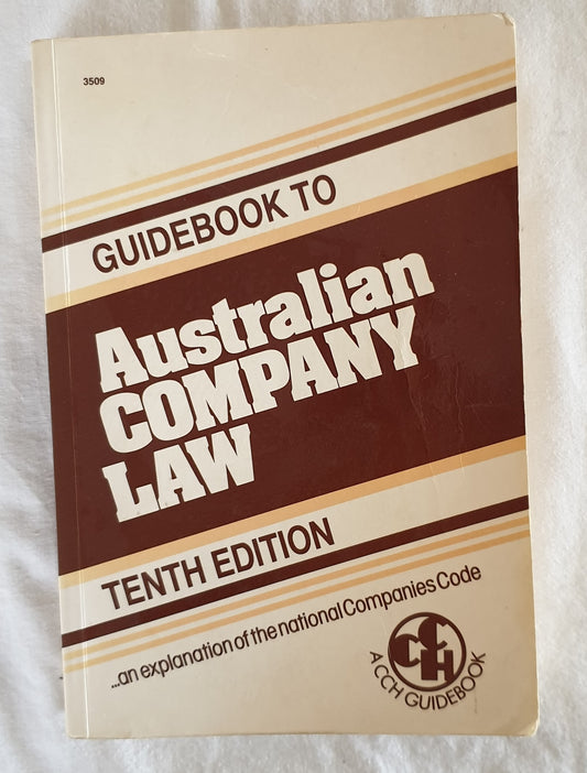 Guidebook to Australian Company Law 