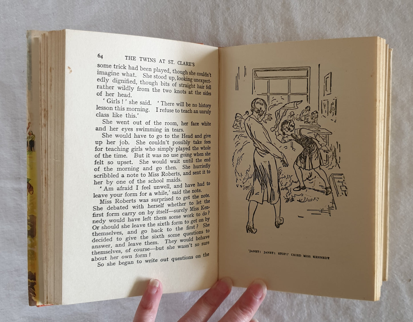 The Twins at St. Clare's by Enid Blyton