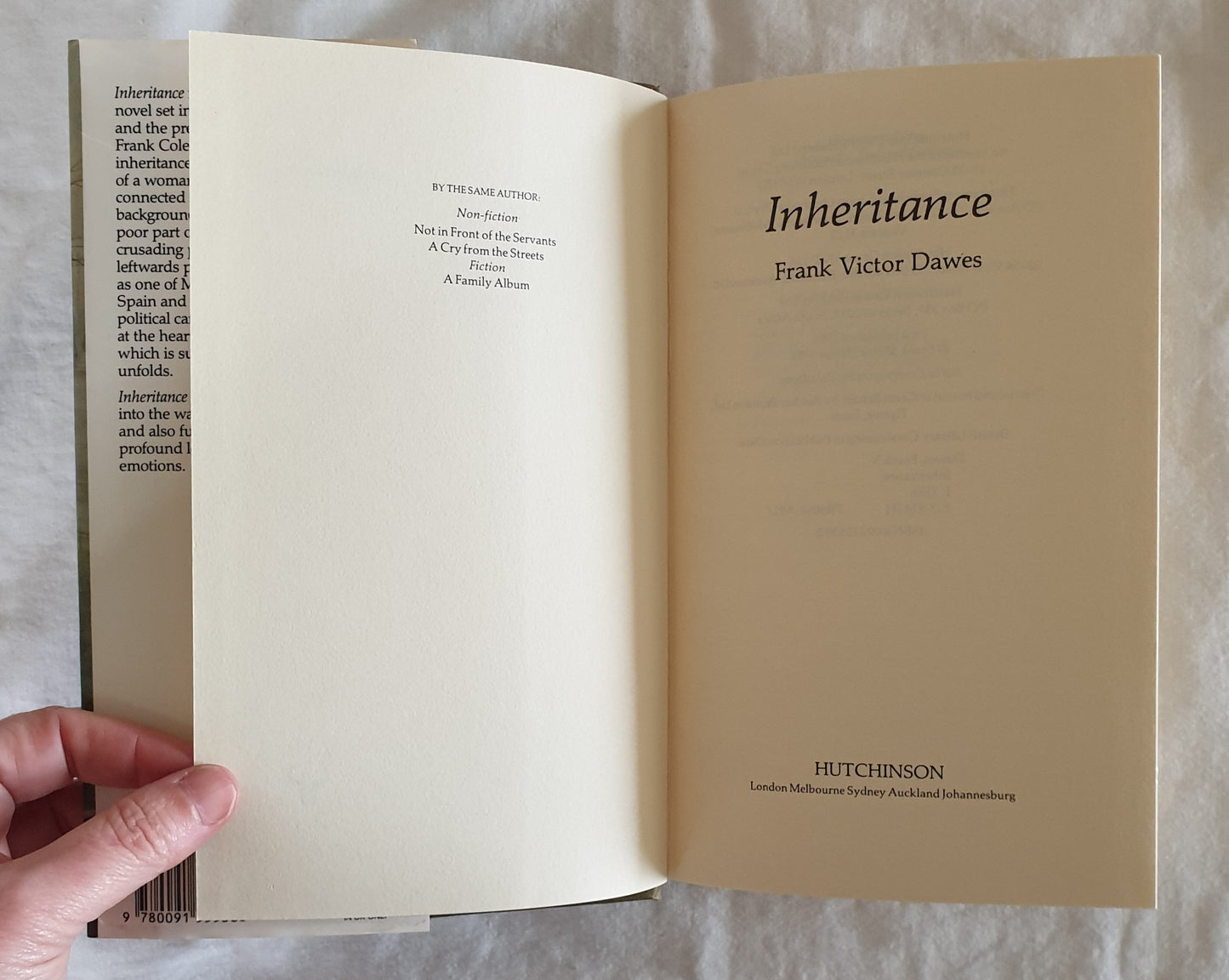 Inheritance by Frank Victor Dawes