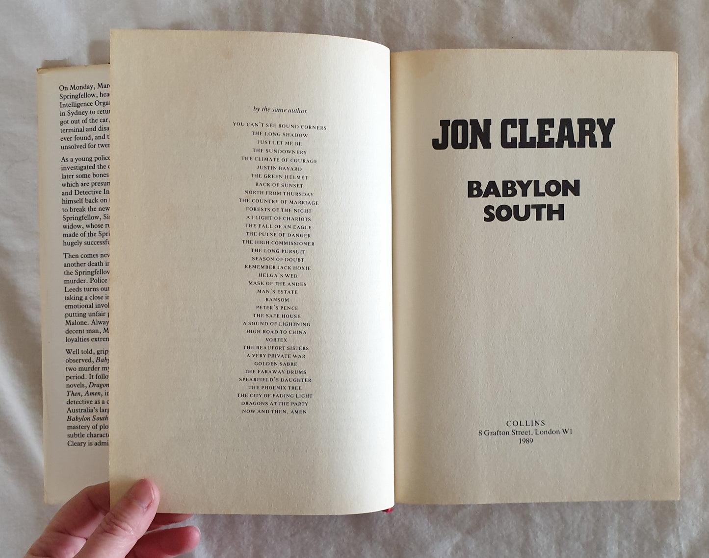 Babylon South by Jon Cleary