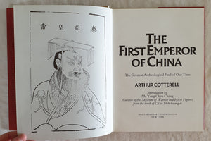 The First Emperor of China by Arthur Cotterell