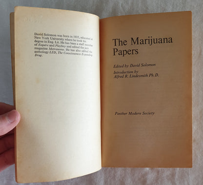 The Marijuana Papers by David Solomon