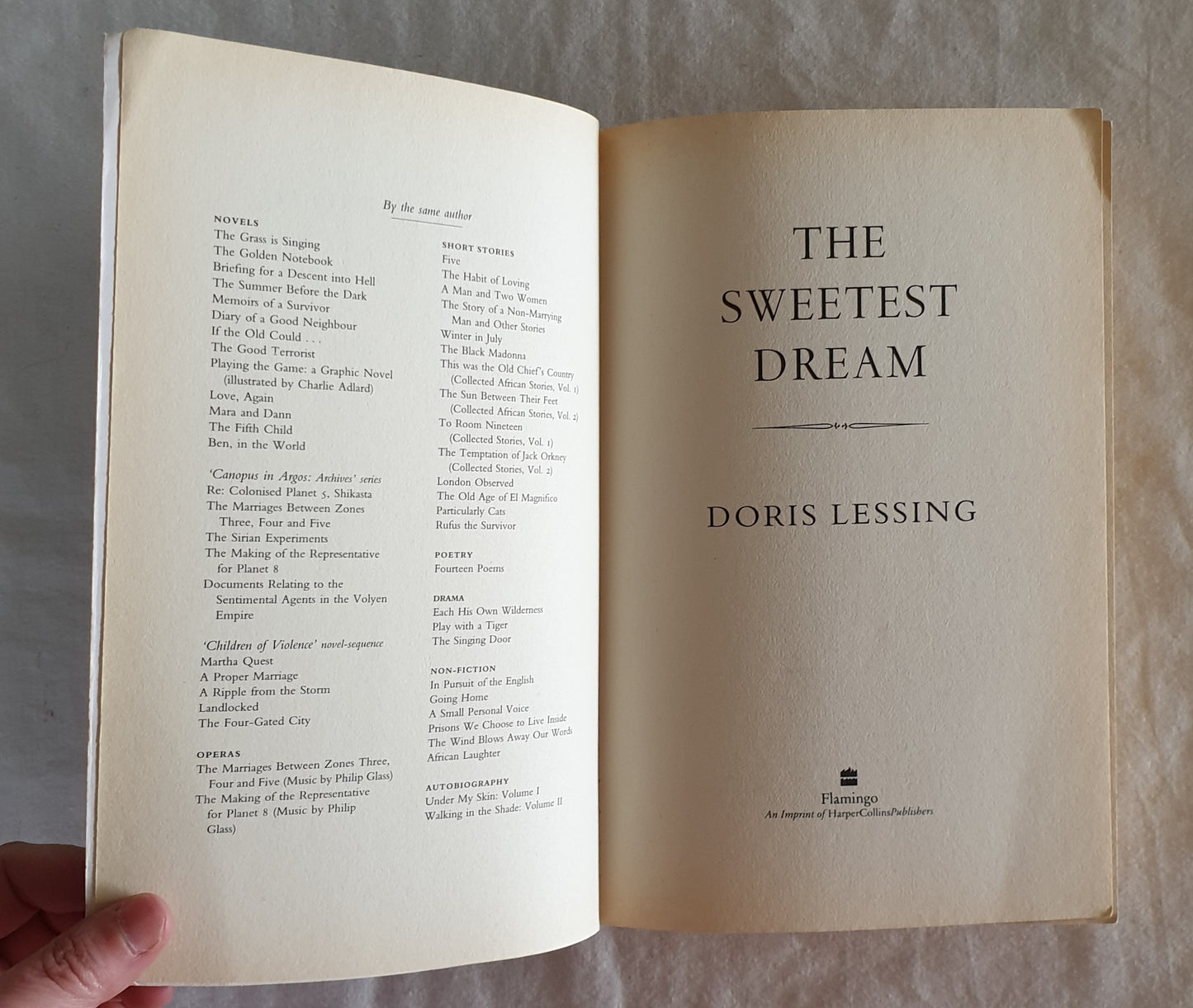 The Sweetest Dream by Doris Lessing