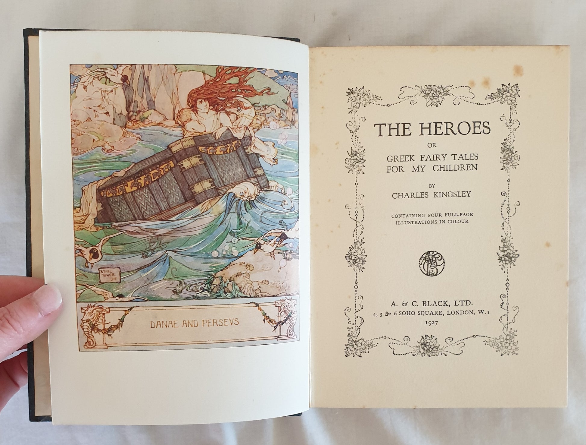 The Heroes  Or Greek Fairy Tales For My Children  by Charles Kingsley