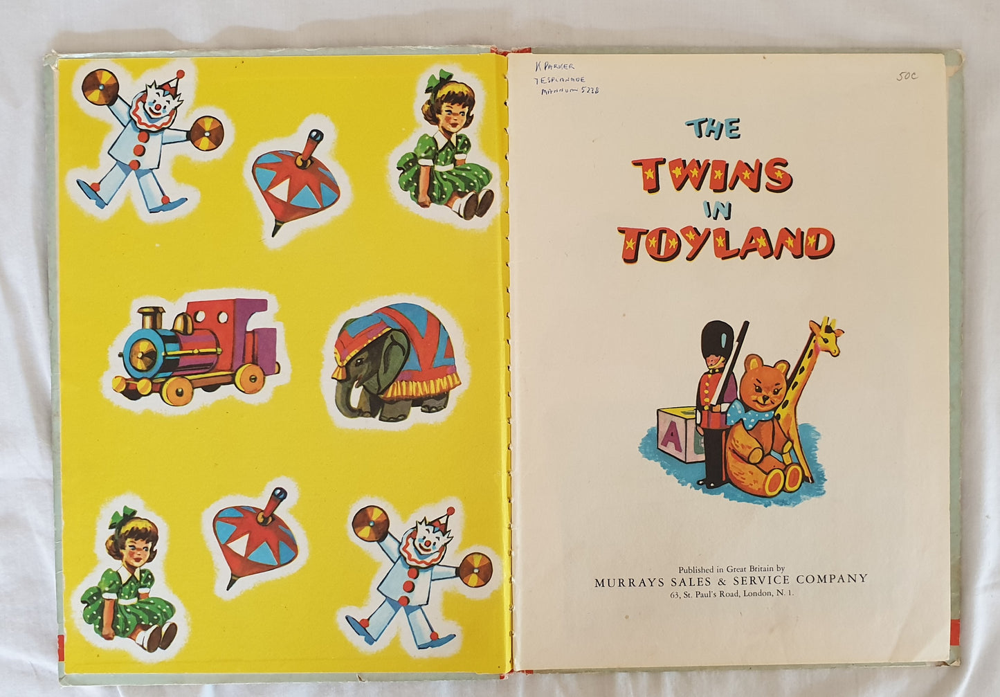 The Twins in Toyland by Wendy Wilkin