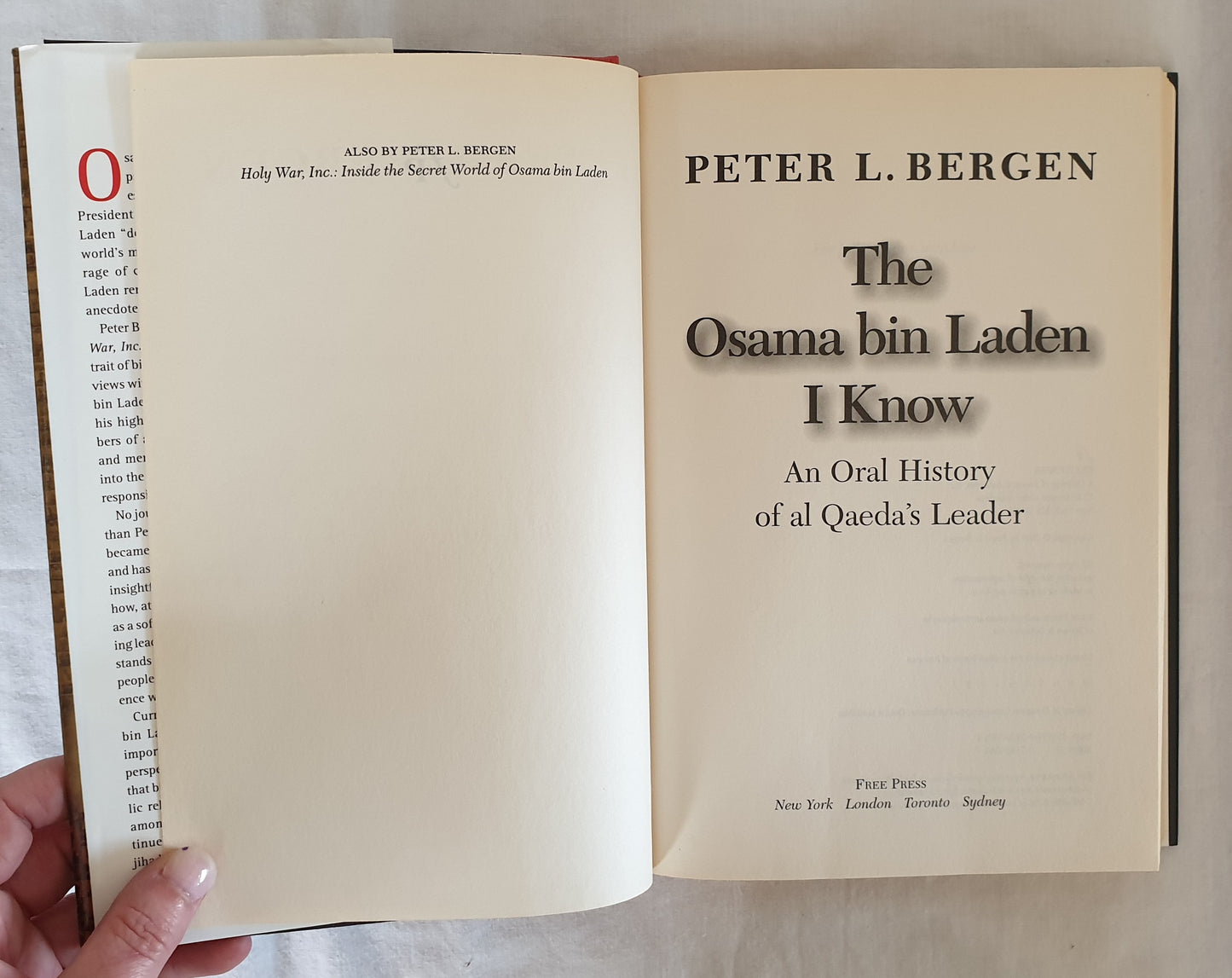 The Osama bin Laden I Know by Peter L. Bergen