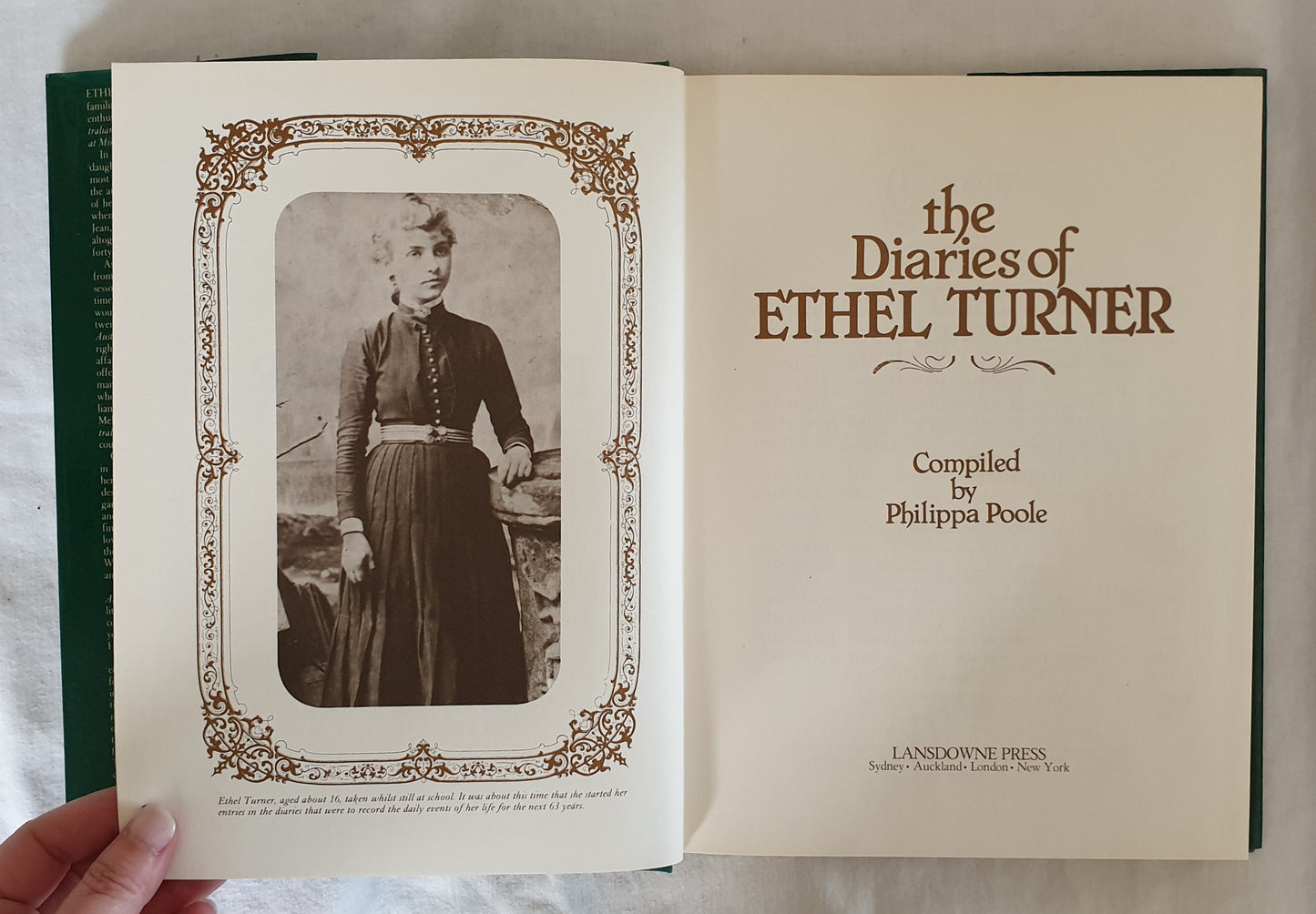 The Diaries of Ethel Turner by Philippa Poole