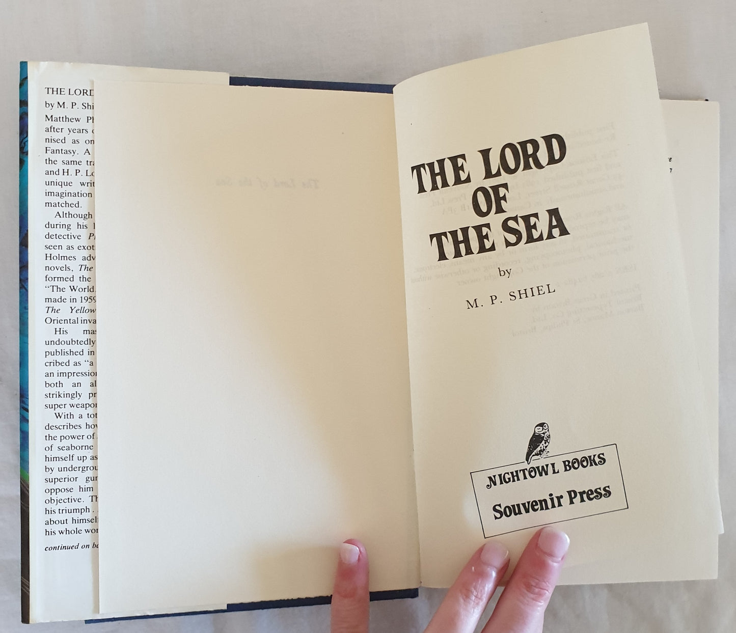 The Lord of the Sea by M. P. Shiel
