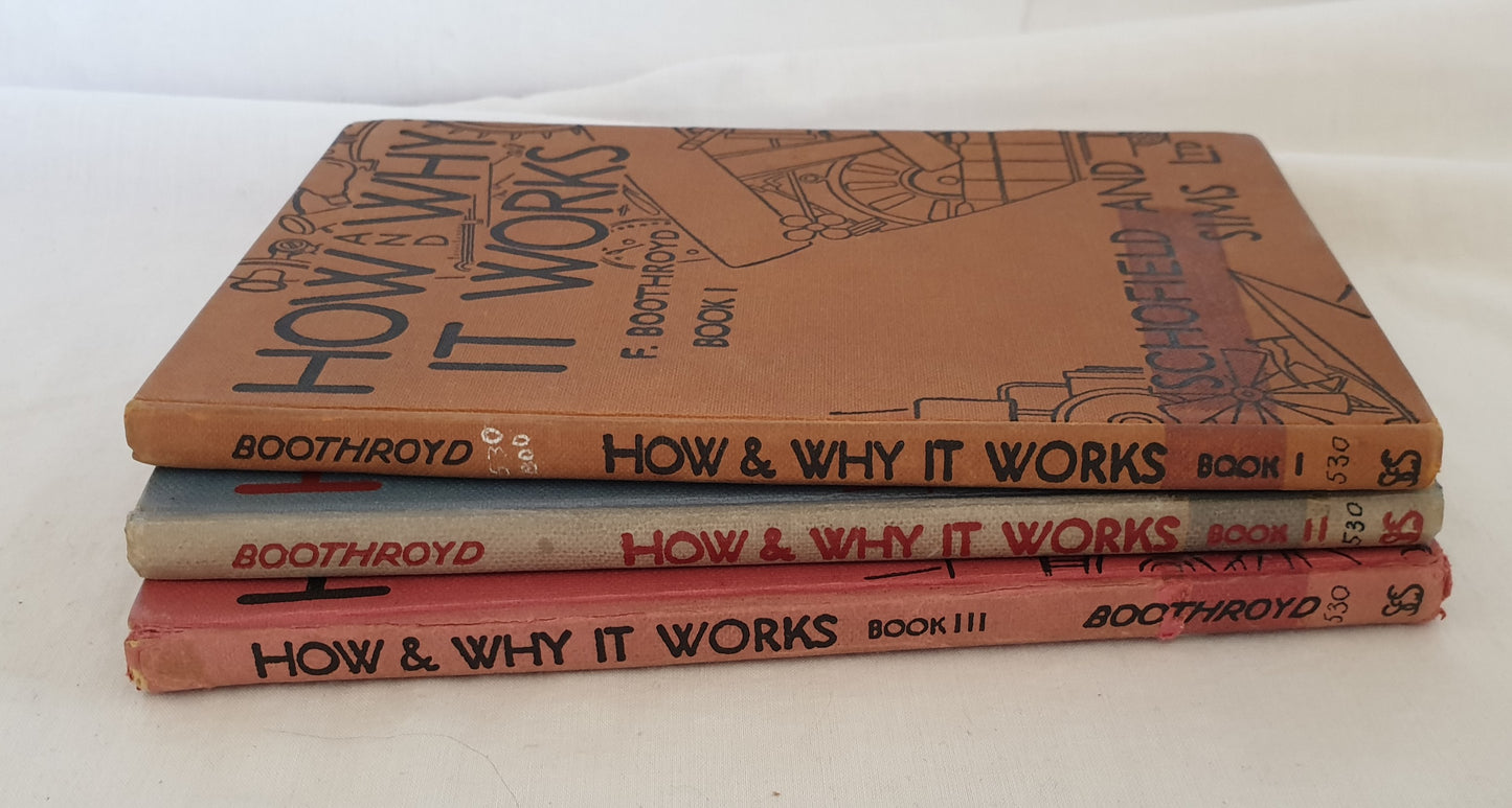 How and Why It Works by F. Boothroyd - Books 1-3