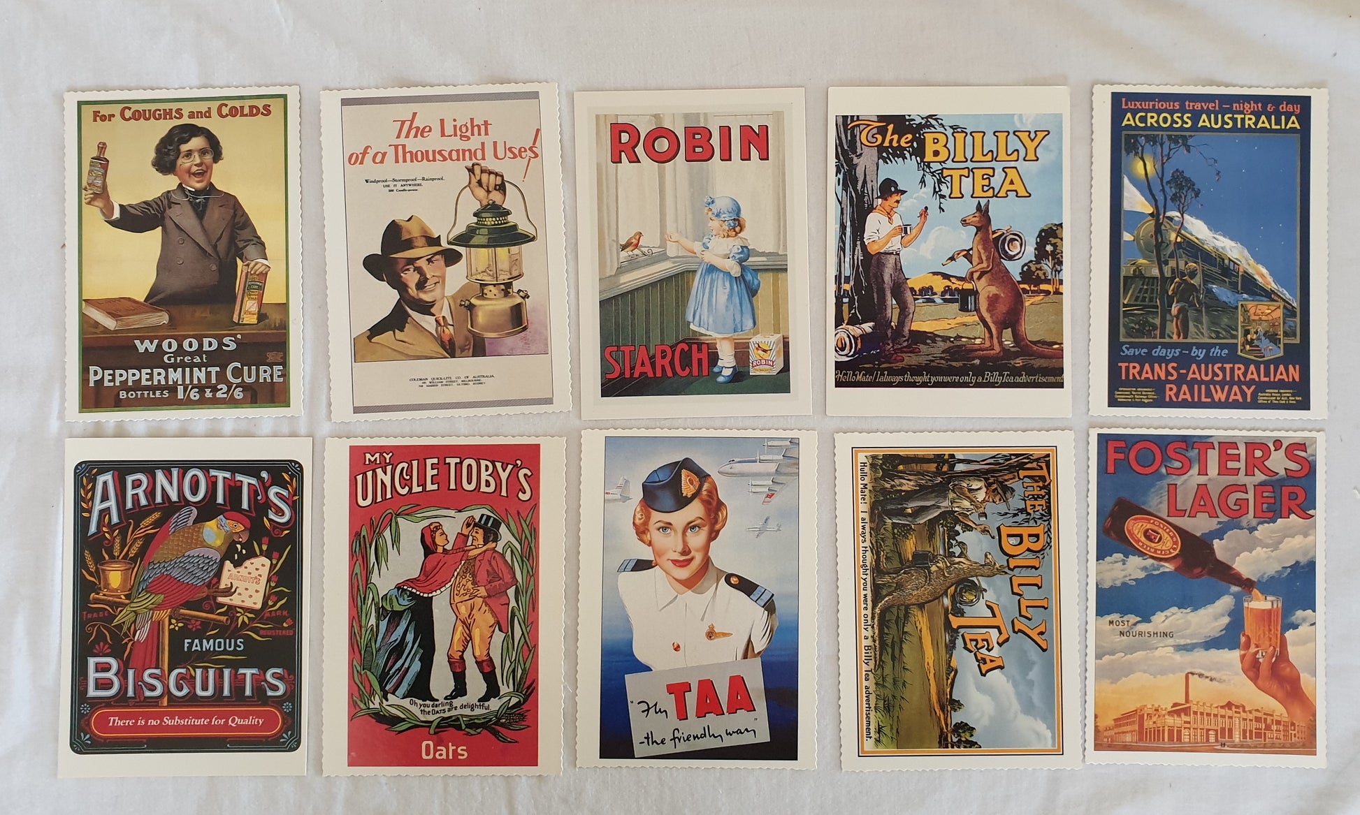 Post-Age Advance Australia Nostalgic Postcards & Prints