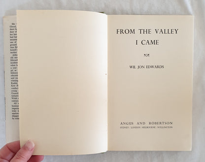 From the Valley I Came by Wil Jon Edwards