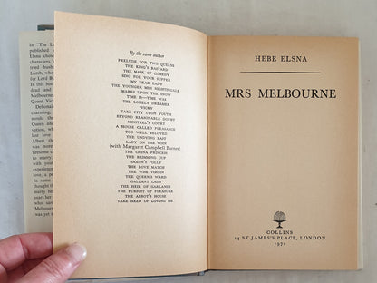 Mrs. Melbourne by Hebe Elsna