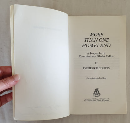 More Than One Homeland by Frederick Coutts