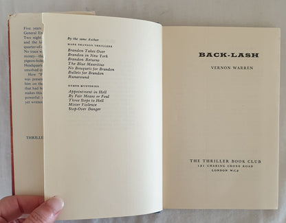 Back-Lash by Vernon Warren