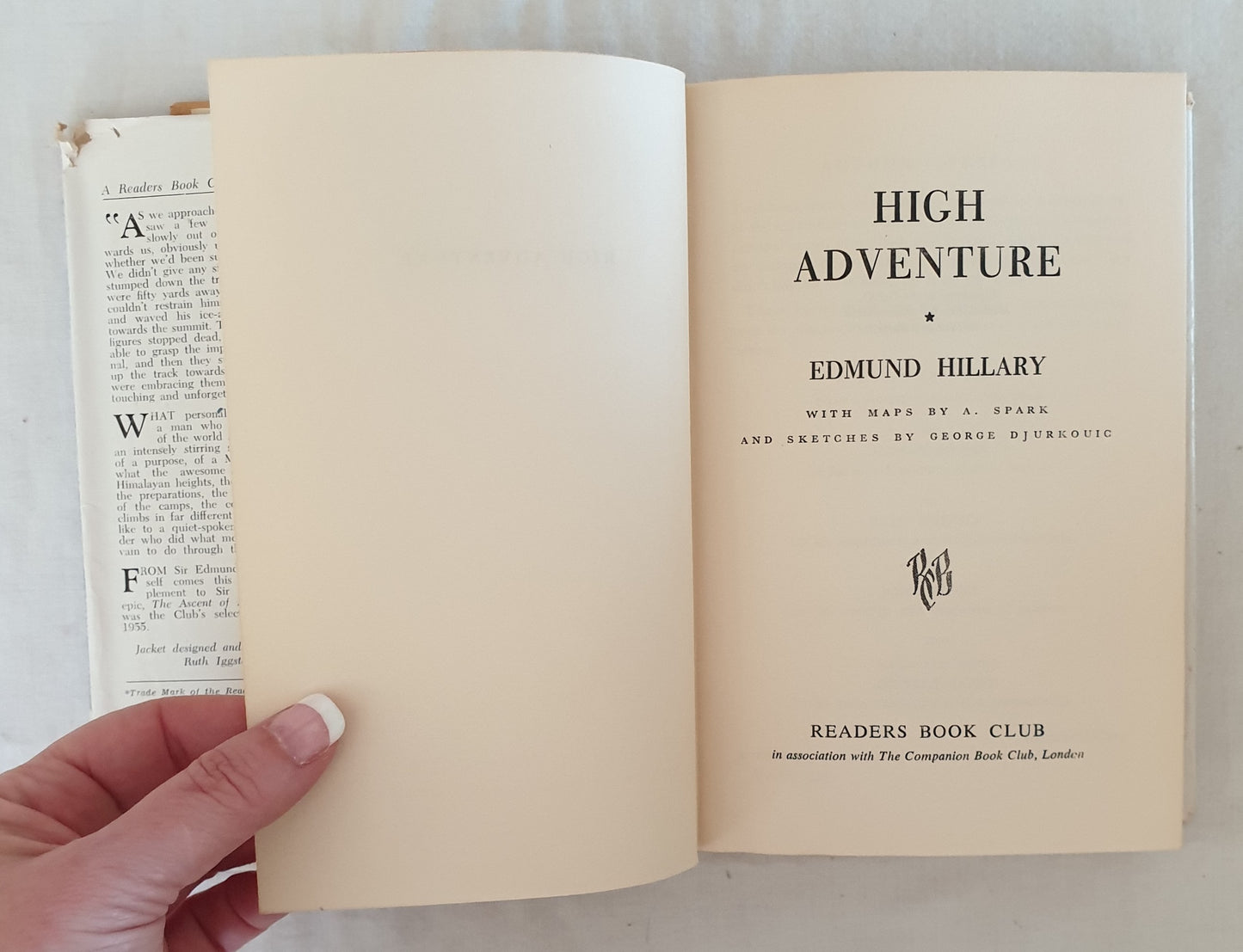 High Adventure by Edmund Hillary
