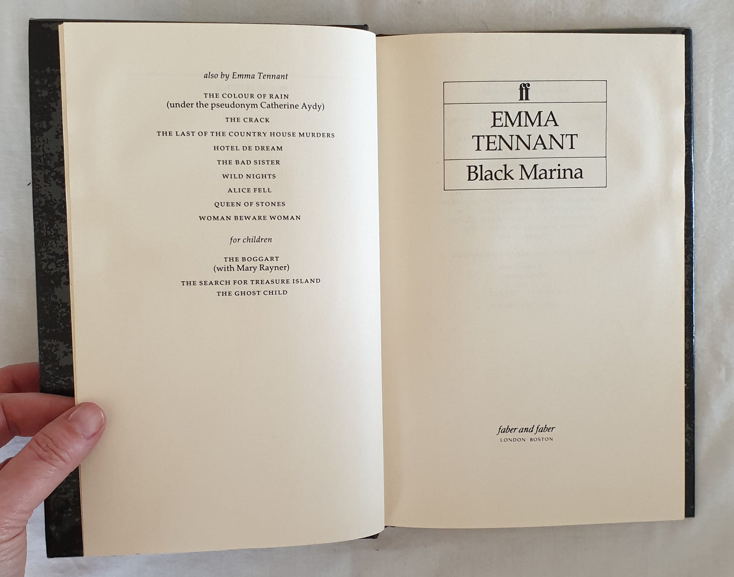 Black Marina by Emma Tennant