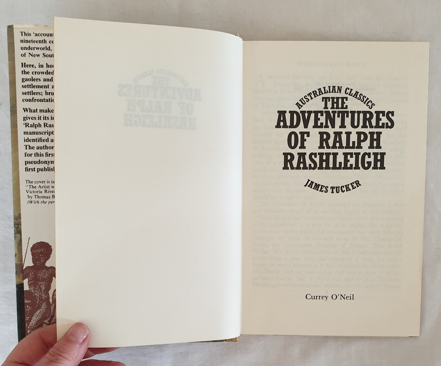 The Adventures of Ralph Rashleigh by James Tucker