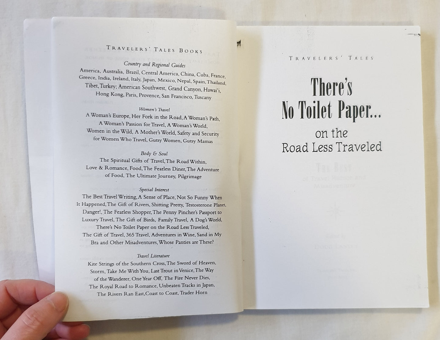 There's No Toilet Paper... by Doug Lansky