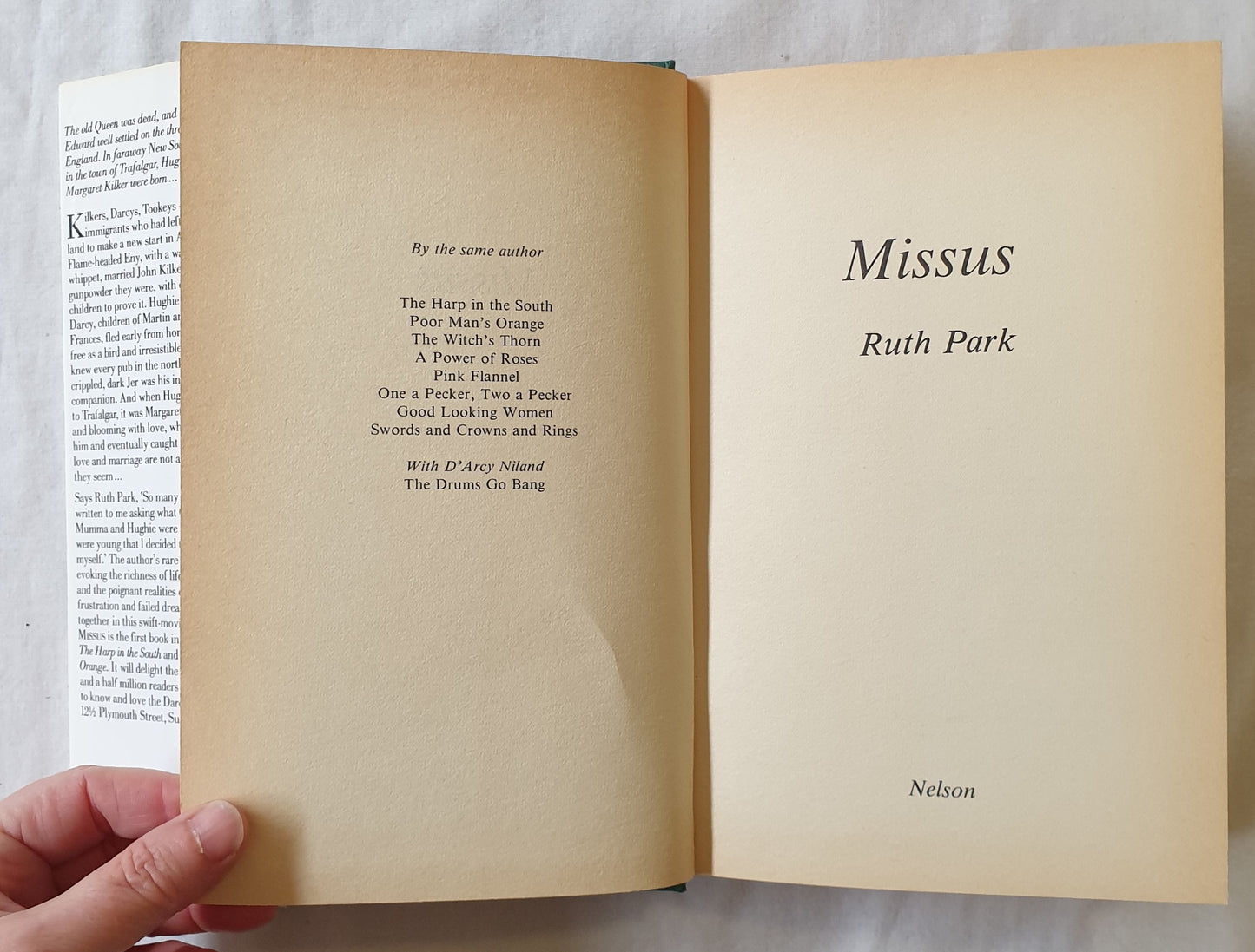 Missus by Ruth Park