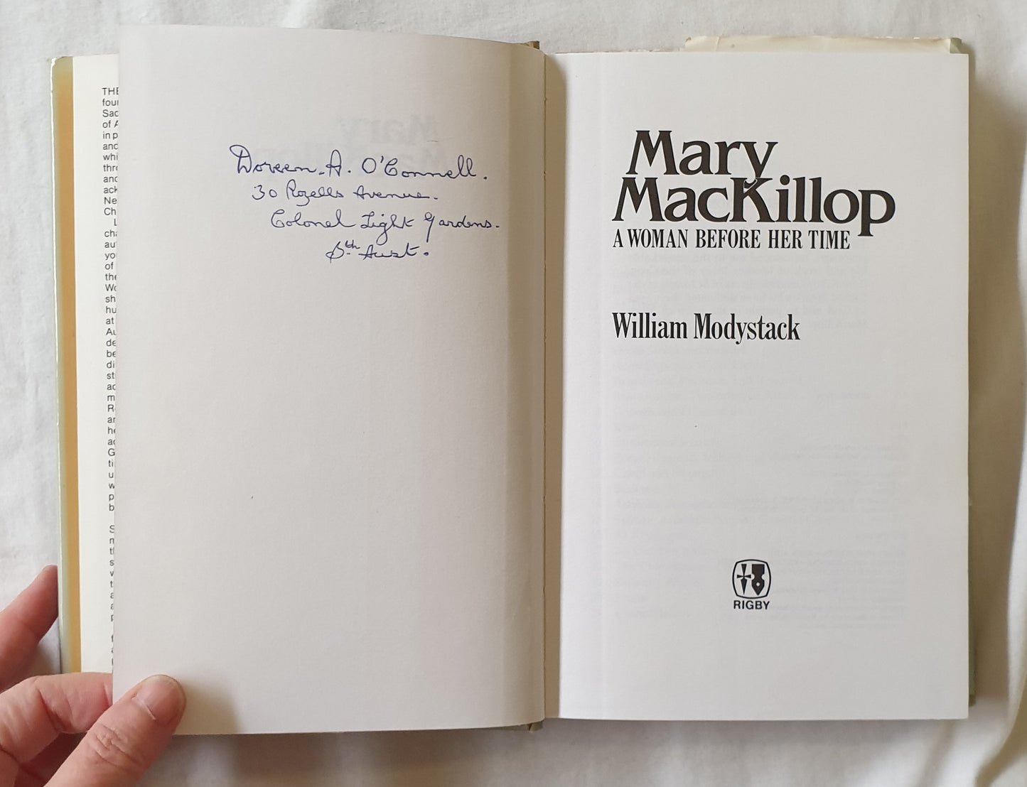 Mary Mackillop: A Woman Before Her Time by William Modystack