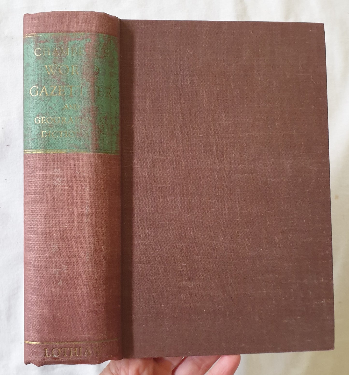 Chamber's World Gazetteer and Geographical Dictionary  Edited by  T. C. Collocott and J. O. Thorne