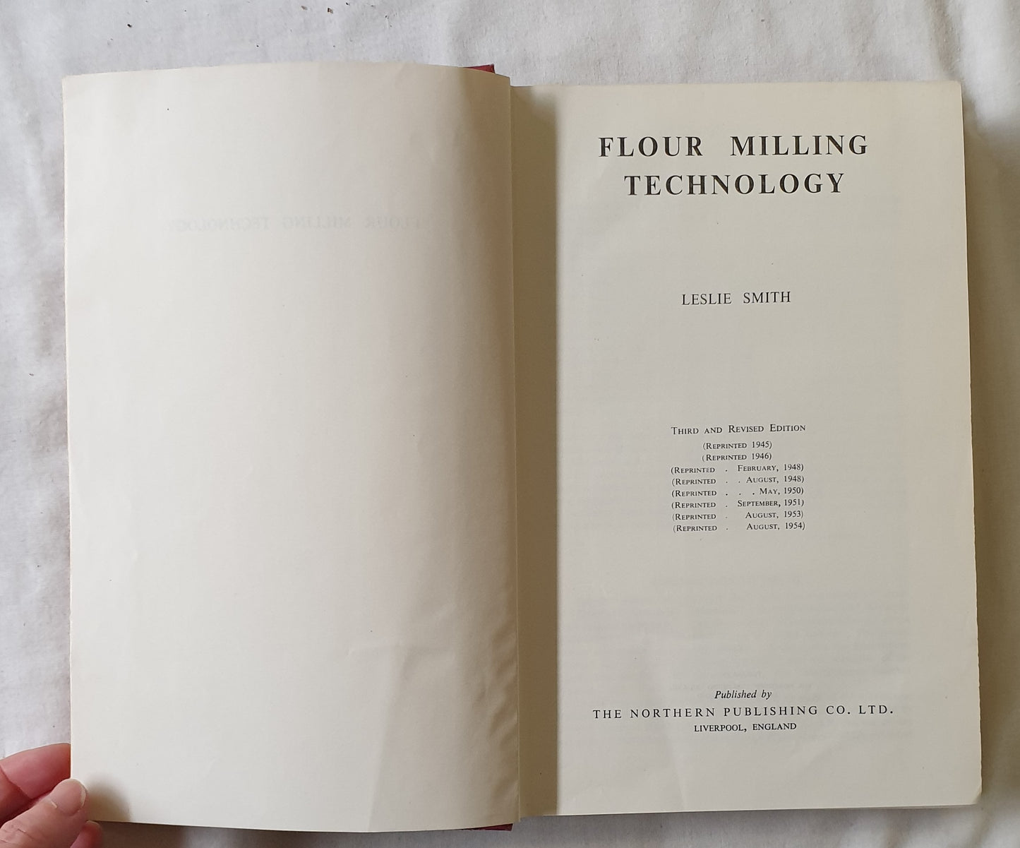 Flour Milling Technology by Leslie Smith