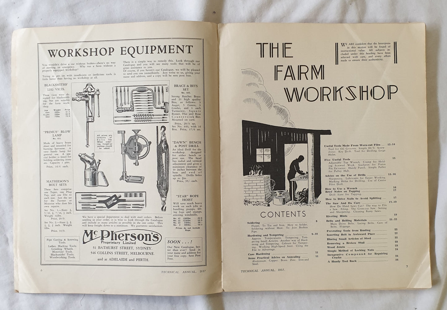 Power Farming Technical Annual 1937