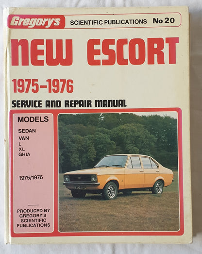 New Escort 1975-1976  Service and Repair Manual