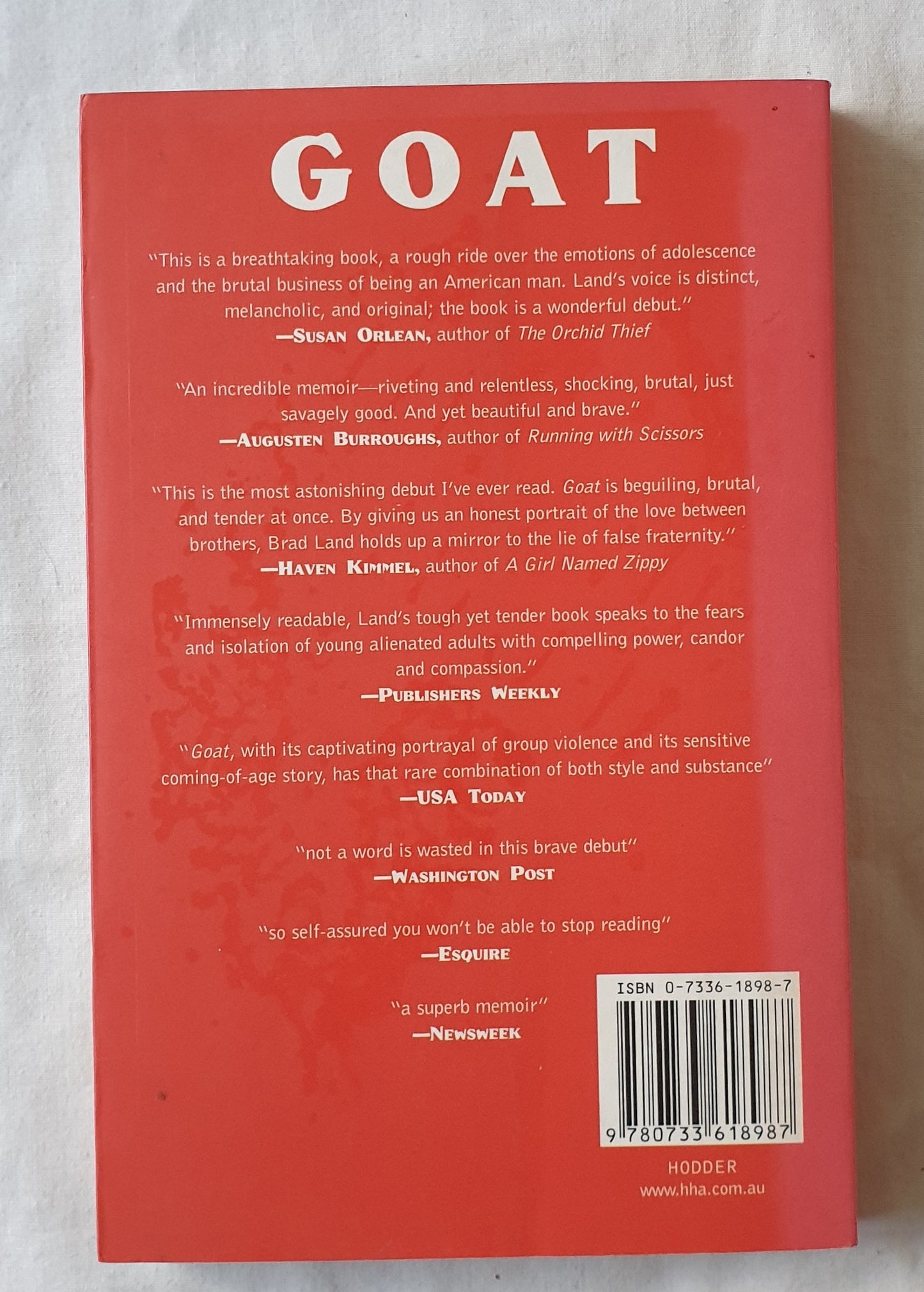 Goat by Brad Land