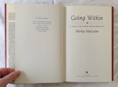Going Within by Shirley MacLaine