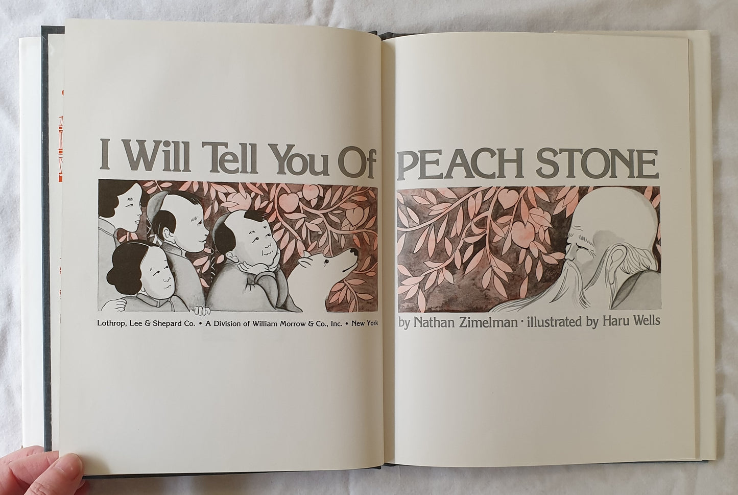 I Will Tell You of Peach Stone by Nathan Zimelman