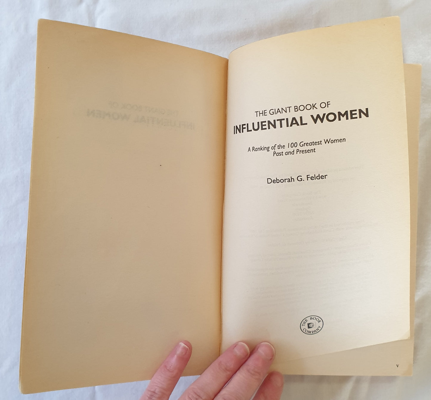 The Giant Book of Influential Women by Deborah G. Felder