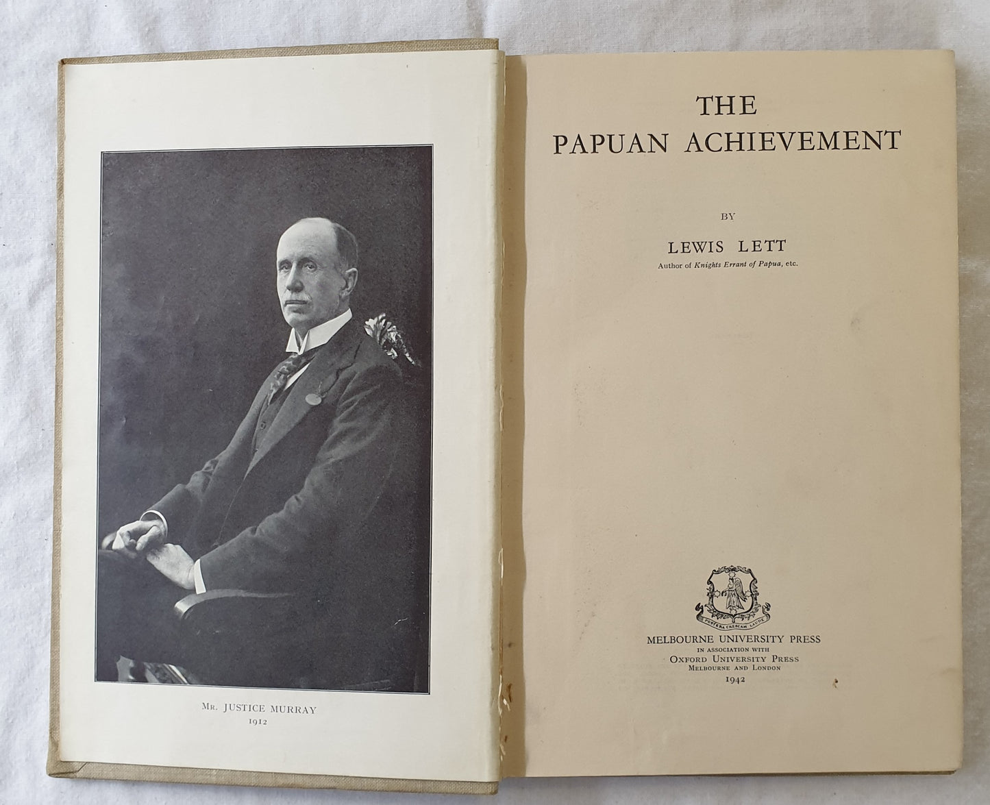 The Papuan Achievement by Lewis Lett