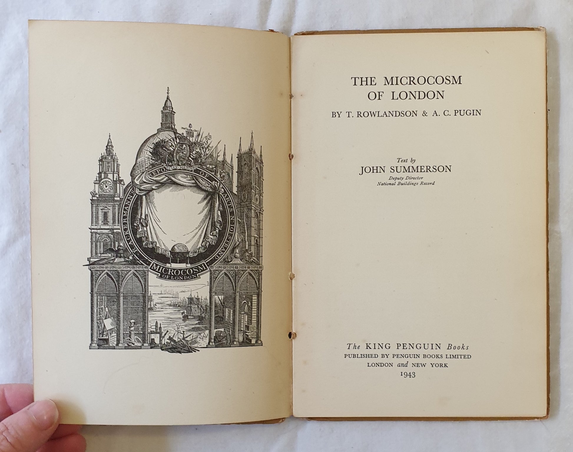 The Microcosm of London by T. Rowlandson & A. C. Pugin