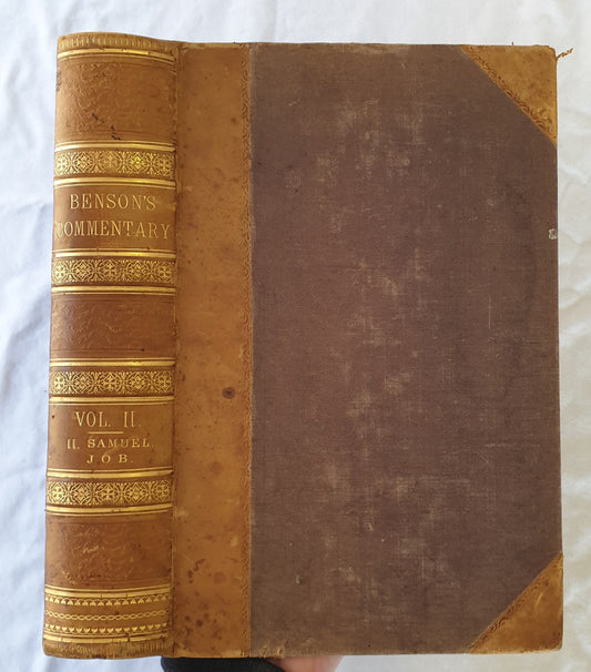 The Holy Bible Containing the Old and New Testaments by The Rev. Joseph Benson