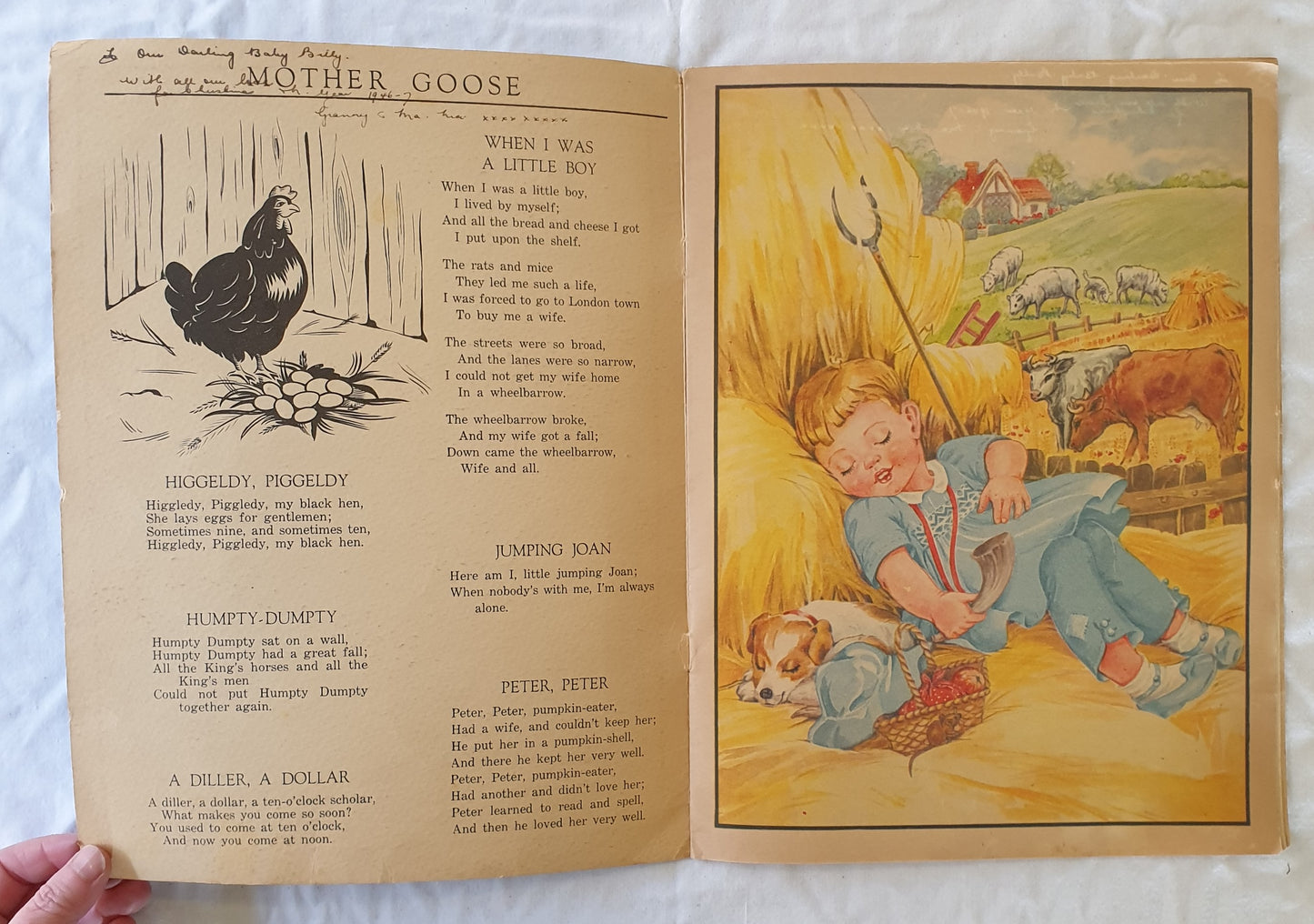 Mother Goose Illustrated by E. Buchanan