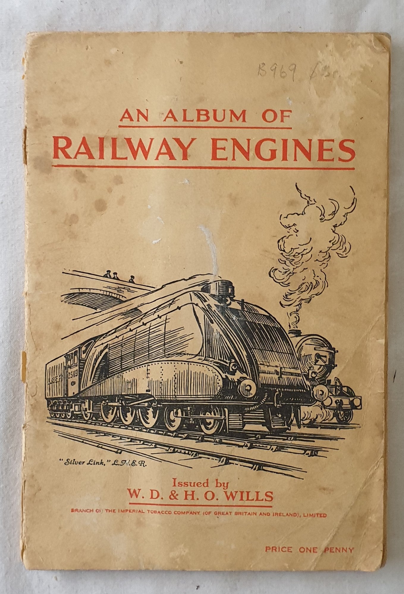 An Album of Railway Engines  Issued by W. D. & H. O. Wills