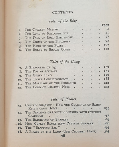 The Conan Doyle Stories by Arthur Conan Doyle