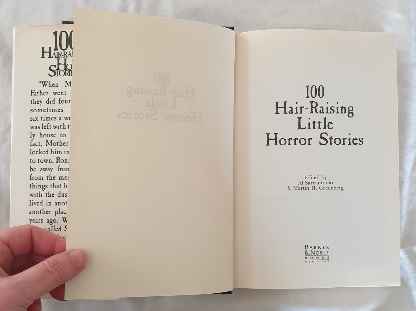 100 Hair-Raising Little Horror Stories by Al Sarrantonio and Martin H. Greenberg
